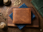 Executive  synthetic Leather Wallet for Men – Premium Bifold Wallet with Contrast Panel - Image 2