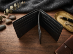 Premium Genuine Leather Bifold Wallet for Men – Slim Wallet | Classic Black - Image 2