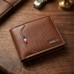 Premium pu Leather Men’s Wallet – Classic Bi-Fold Wallet