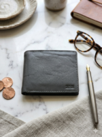 Premium PU Leather Men’s Wallet – Classic Bi-Fold Wallet with Durable Stitching - Image 3