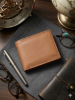 Premium PU Leather Men’s Wallet – Classic Bi-Fold Wallet with Durable Stitching - Image 2