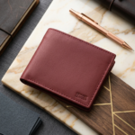 Premium PU Leather Men’s Wallet – Classic Bi-Fold Wallet with Durable Stitching