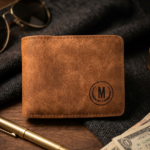 Pu Leather Men’s Wallet – Classic Bi-Fold Wallet