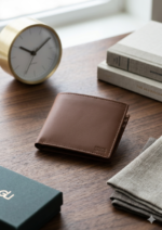 Premium PU Leather Men’s Wallet – Classic Bi-Fold Wallet with Durable Stitching - Image 5
