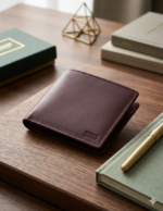 Premium PU Leather Men’s Wallet – Classic Bi-Fold Wallet with Durable Stitching - Image 4